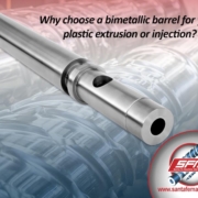 Why choose a bimetallic barrel for your plastic extrusion or injection