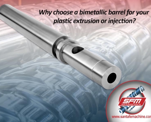 Why choose a bimetallic barrel for your plastic extrusion or injection